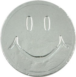 Smiley Face Chocolate Coin