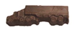 Chocolate Semi Truck Small - Click Image to Close