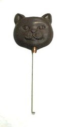Chocolate Cat Head - on a Stick