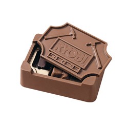 10 oz Small Custom Chocolate Tool Box - Click Image to Close