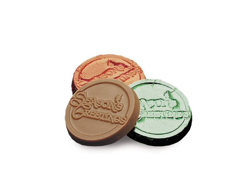 Season's Greetings Coins (Case of 250 coins)
