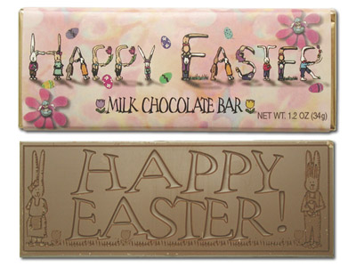 Happy Easter (Case of 50 Bars) - Click Image to Close