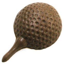 Chocolate Golf Ball w/Tee