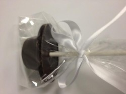 Chocolate Top Hat on a Stick