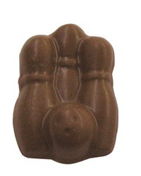 Chocolate Bowling Pins Three W Ball