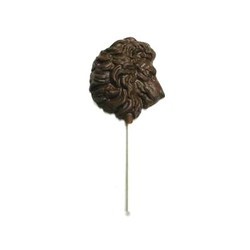 Chocolate Lion Head - on a Stick