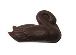 Chocolate Swan Small - Click Image to Close
