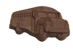 Chocolate School Bus on a Stick