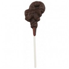 Chocolate Candy Cane Medium on a Stick