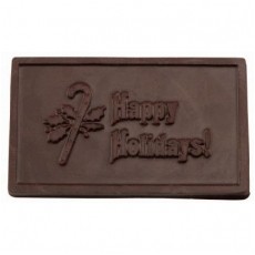 Happy Holidays Chocolate Business Card