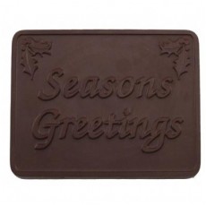 Chocolate Seasons Greetings Center Piece Bar