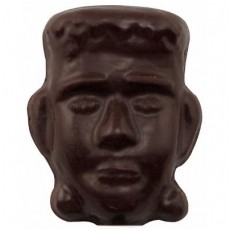 Chocolate Frankenstein Head on a Stick