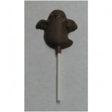 Chocolate Ghost on a Stick