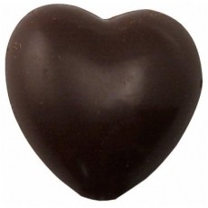 Chocolate Heart on a Stick Small - Click Image to Close