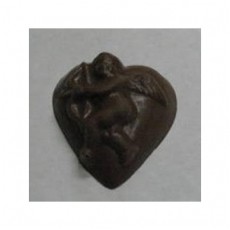 Chocolate Heart Large with Cupid