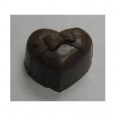 Chocolate Heart Box Small with Bow