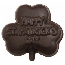 Chocolate Shamrock on a Stick "Happy St. Patricks Day" - Click Image to Close