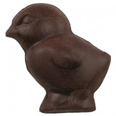 Chocolate Chick Small Round - Click Image to Close