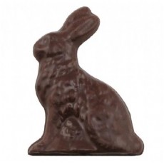 Chocolate Bunny on a Stick Medium Sitting - Click Image to Close