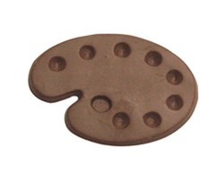 Chocolate Paint Pallet - Medium - Click Image to Close