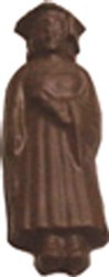 Chocolate Graduate Girl on a Stick - Click Image to Close
